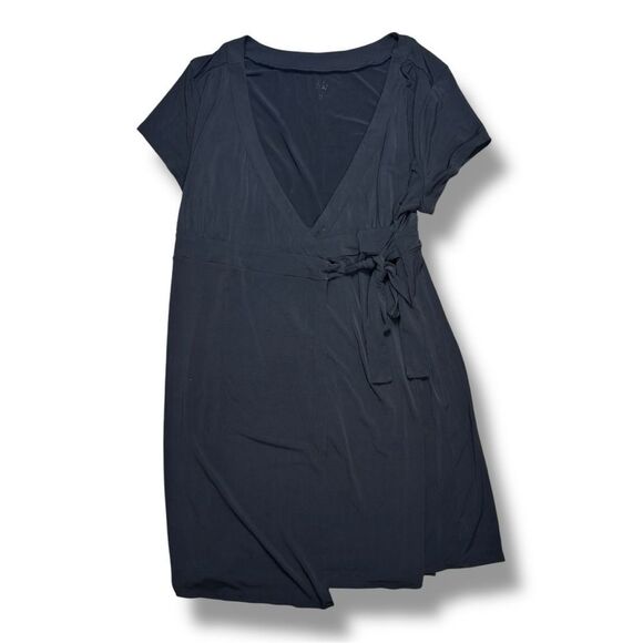JCPenney Asymmetrical Black Dress Sz XL - Picture 1 of 8